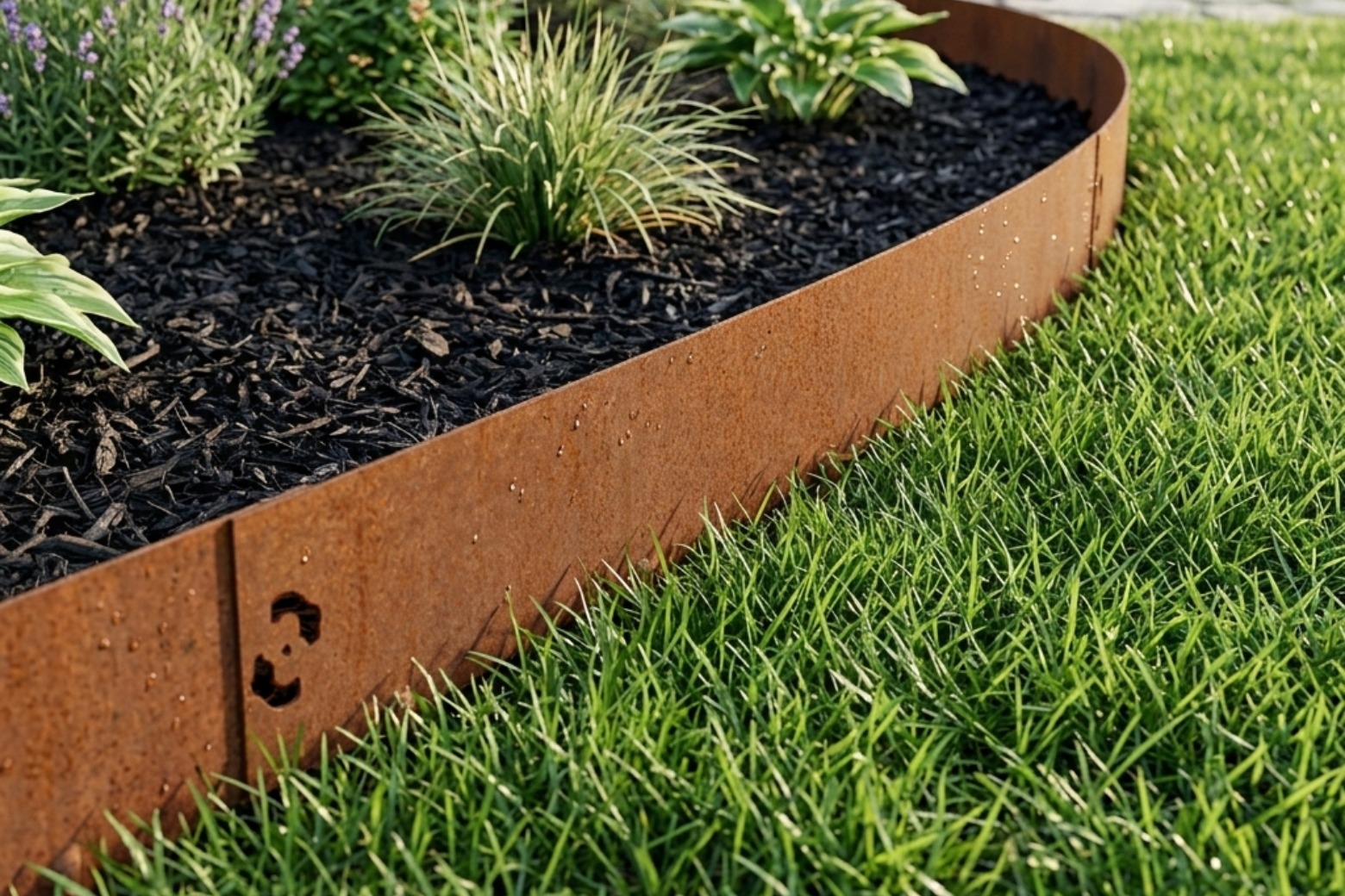 bordure fast in acciaio cor ten Bellamoli